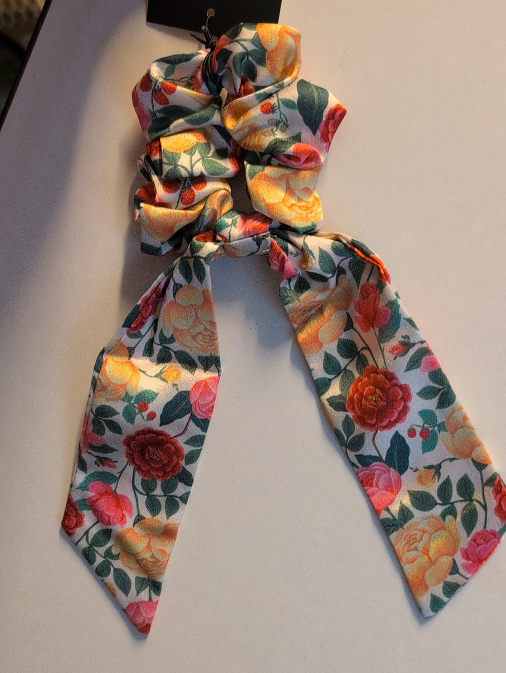 NWT Roses Rifle Paper Company Scrunchie - Picture 3 of 3